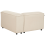 Beliani Corner Seat ARDAL Fabric Beige Left Hand 5