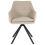 Beliani Set of 2 Dining Chairs LITHIA Fabric Taupe 6