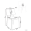 Beliani Set of 2 Dining Chairs BLANE Boucle Light Brown/ White 3
