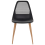 Beliani Set of 4 Dining Chairs MONTELLO Black 6