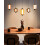 Beliani LED Pendant Lamp SULLANE LED Glass Multicolour 2