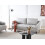 Beliani Sofa 3 Seater HOBRO Fabric Light Grey 2
