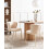 Beliani Set of 2 Dining Chairs MINA II Boucle Light Beige 2
