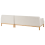 Beliani Corner Sofa 3 Seater SOSJO Fabric Light Beige Left Hand 9