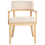 Beliani Set of 2 Dining Chairs DALBO Boucle Light Brown/Beige 6