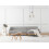 Beliani Corner Sofa SOSJO Fabric Light Grey Left Hand 5