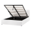 Beliani Ottoman Bed MONTLAUR Boucle White 140 x 200 cm (EU Double) 4