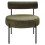 Beliani Armchair ALPHA Boucle Green 5