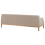 Beliani Sofa 3 Seater SOSJO Fabric Taupe 7