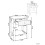 Beliani 1 Drawer Bedside Table ASSISI White 4