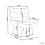 Beliani Armchair ALVESTA Boucle Beige 3