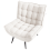 Beliani Armchair ALVESTA Boucle White 6