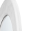 Beliani Wall Mirror MASSAY 53 cm x 90 cm Velvet White 6