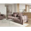 Beliani Sofa 2 Seater VINLIDEN Boucle Brown 2