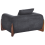 Beliani Armchair VINLIDEN Black 5