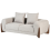 Beliani Sofa 2 Seater VINLIDEN Taupe 4