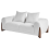 Beliani Sofa 2 Seater VINLIDEN Boucle White 5