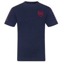 Arsenal F.C. Kids T-Shirt Taped Official Football Gift Navy 12-13 Years
