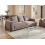 Beliani Sofa 3 Seater VINLIDEN Boucle Brown 2