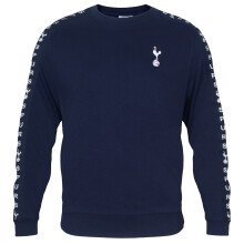 Tottenham Hotspur Men’s Sweatshirt Taped Official Football Gift Navy XXL