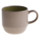 Beliani Set of 16 Dinnerware NUTMEG Stoneware Beige/ Green 4