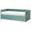 Beliani Daybed with Storage MARRAY Velvet Mint Green 90 x 200 cm (EU Single) 5