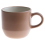 Beliani Set of 16 Dinnerware NUTMEG Stoneware Brown 5