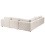 Beliani Modular Corner Sofa 5 Seater KIVVIK with Ottoman Boucle Off-White Left Hand 6