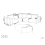 Beliani Modular Corner Sofa 5 Seater KIVVIK with Ottoman Boucle Off-White Left Hand 3