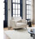 Beliani Armchair LOUSTO Fabric Light Beige 4