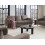 Beliani Sofa 3 Seater LOUSTO Fabric Brown 2