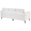 Beliani Sofa 3 Seater LOUSTO Fabric Light Beige 7