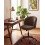 Beliani Office Chair MILES Corduroy Dark Brown 2