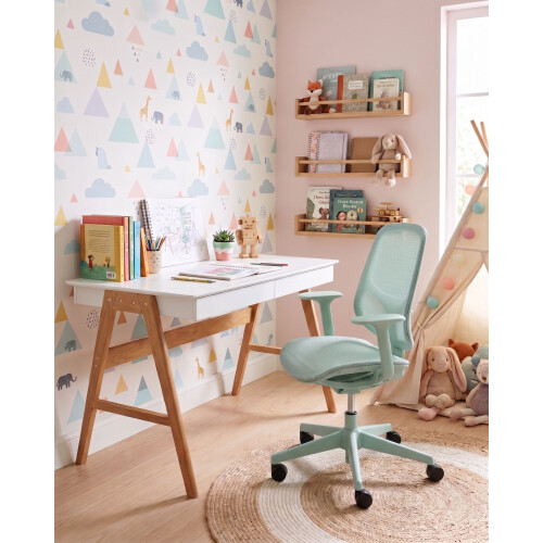Beliani Office Chair AERI Mint Green 1