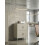 Beliani Storage Unit HOLBECK Metal Light Beige 2