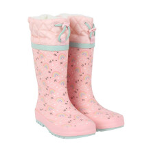 (11 UK Child, Pink) Gelert Childrens/Kids Rainbow Stars Wellington Boots