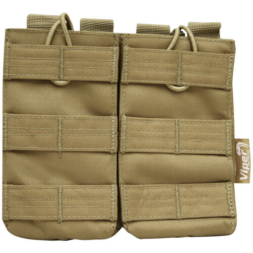 Viper TACTICAL Viper TACTICAL Quick Release Double Mag Pouch M4 / SA80 / M16 Coyote