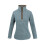 JACK PYKE JACK PYKE Ladies Half Zip Sherpa Fleece Pullover Ice Blue Medium 1