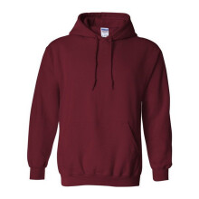 (L, Garnet) Gildan Heavy Blend Adult Unisex Hooded Sweatshirt / Hoodie