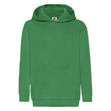 (14-15 Years, Kelly Green) Fruit Of The Loom Childrens/Kids Classic Hooded Sweatshirt