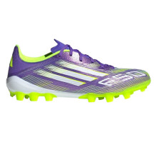 (8.5 UK, Purple/White) Adidas Unisex Adult F50 League Cleated Artificial Ground Football Boots