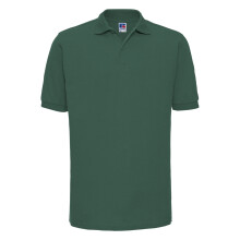 (XS, Bottle Green) Russell Mens Ripple Collar & Cuff Short Sleeve Polo Shirt