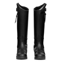(6 UK, Black) HyLAND Unisex Adult Londonderry Winter Country Leather Riding Boots