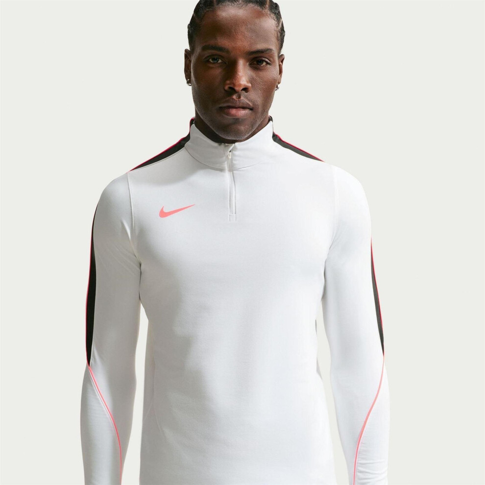 Nike (L, Grey) Mens Strike Drill Top