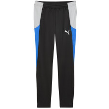 (10 UK R, Black/Blue) Puma Womens/Ladies Colour Block Tracksuit Bottoms