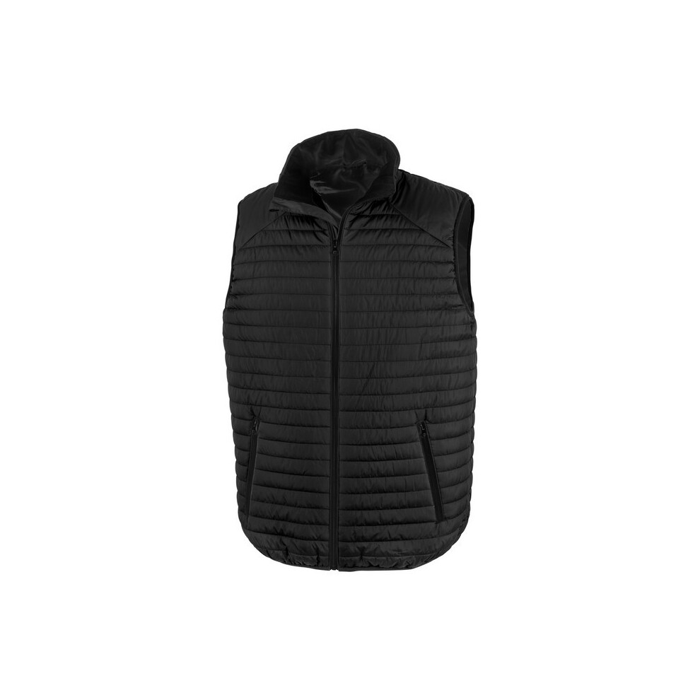 Result (S, Black) Unisex Adult Gilet