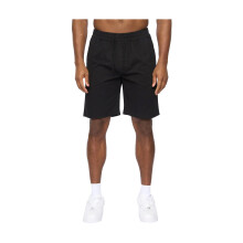 (L, Black) Crosshatch Mens Blansmoore Elasticated Regular Casual Shorts