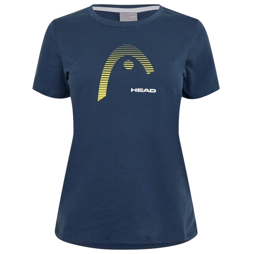 Head (L, Blue) Womens/Ladies Club Lara Graphic Print T-Shirt