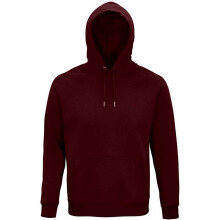 (L, Burgundy) SOLS Unisex Adult Stellar Organic Hoodie