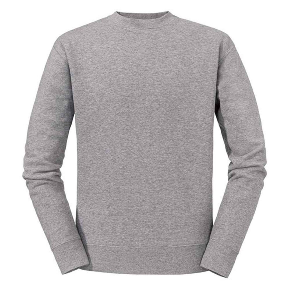 Russell (Xs, Sports Grey Heather) Mens Authentic Sweatshirt